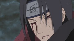 Blood naruto shippuden uchiha