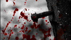 Blood screw abstract