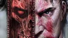 Blood skulls chainsaw Army of Darkness