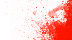 Blood splatters