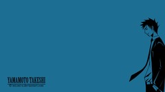 Blue Anime katekyo hitman reborn swordsman yamamoto takeshi