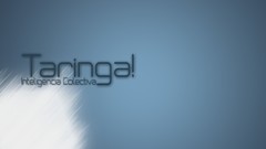 Blue background website Taringa