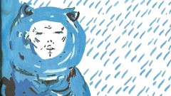 Blue Bears monochrome artwork Ciano Fresno