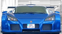 Blue cars 2008 Gumpert Apollo