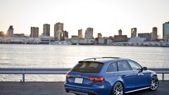 Blue cars avant Audi S4