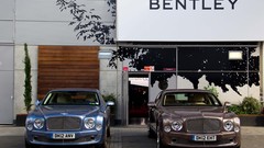 Blue cars Bentley Mulsanne