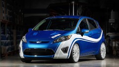 Blue cars ford fiesta