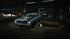 Blue cars garage need for speed need for speed world plymouth 