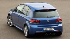 Blue cars golf Volkswagen vehicles GTI GTI-R