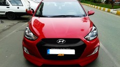 Blue cars Hyundai Hyundai Accent