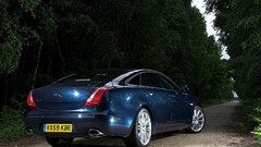 Blue cars jaguar Jaguar XJ