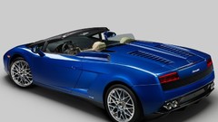 Blue cars Lamborghini Spyder lamborghini gallardo