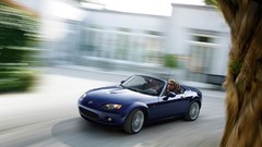 Blue cars Mazda miata mx-5
