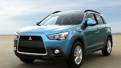 Blue cars SUV Mitsubishi vehicles Mitsubishi ASX