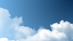 Blue clouds sky white himmel blauer