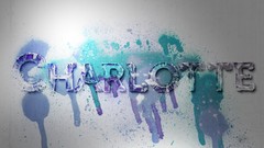 Blue cold ice light purple paint woman explosions effect 