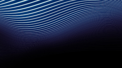 Blue dark page waves off resurrecting