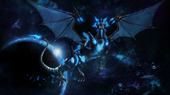 Blue dragon crystal high cyber Resolution