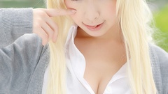 Blue eyes boku wa tomodachi ga sukunai kashiwazaki sena cosplay 