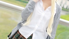 Blue eyes boku wa tomodachi ga sukunai kashiwazaki sena cosplay 