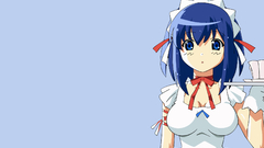 Blue eyes hair maidens