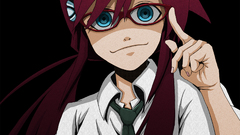 Blue eyes redheads school