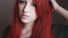 Blue eyes redheads Sofia Wilhelmina