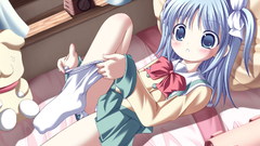 Blue eyes school uniforms