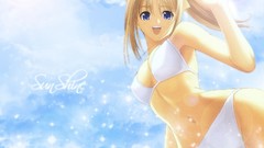 Blue eyes shiomiya kanami bikini