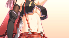 Blue eyes skirts Arisa