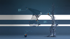 Blue for part looks nice 1920x1080 ladybirds