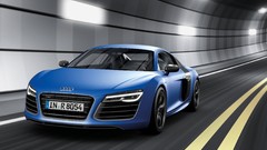 Blue germany roads audi r8 Audi R8 V8