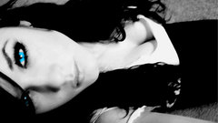 Blue girl hot Women eyed yet artsy tasteful