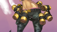 Blue hair anime girls king of fighters artwork aqua eyes Leona