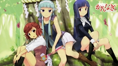 Blue hair Aoba Tsugumi