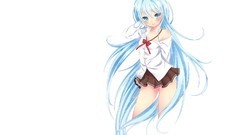 Blue hair denpa onna