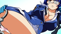 Blue hair Ikki Tousen