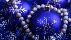 Blue Holidays Christmas Christmas ornament