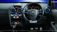 Blue interior cars Vauxhall dashboards vxr