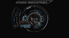 Blue Iron Man Stark Industries