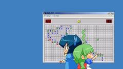 Blue Japanese Minesweeper os-tan