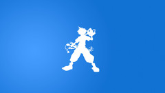 Blue Kingdom Hearts sora