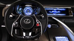 Blue Lexus concept art lexus lf lc