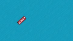 Blue light abstract Screens wall painting