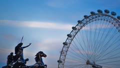 Blue London London Eye