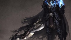 Blue magic Demonic flame