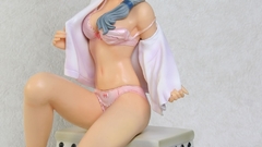 Blue models figurines