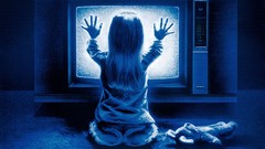 Blue Movies children TV horror monochrome poltergeist Steven 