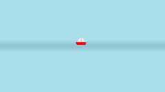 Blue ocean Boats vehicles minimalistic koalafishy