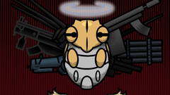 Blue pangolin The souls snatcher Shedinja